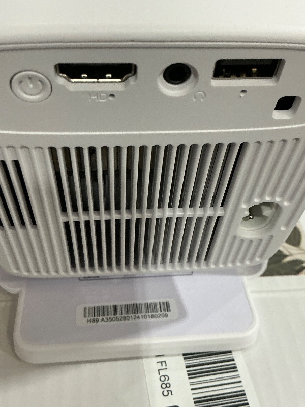 Photo 1 of ?Auto Keystone?Mini Projector PONER SAUND Portable Projector Native 1080P 300 ANSI Support 4K 180° rotation,Outdoor/Home Movie Built-in Android 13.0 OS Compatible with Smartphone PC DVD PS3 PS4