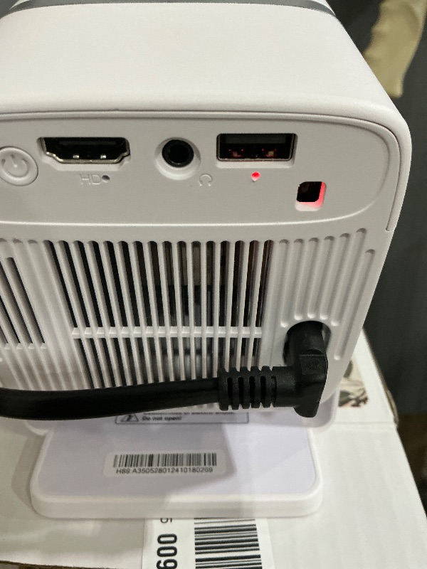 Photo 1 of ?Auto Keystone?Mini Projector PONER SAUND Portable Projector Native 1080P 300 ANSI Support 4K 180° rotation,Outdoor/Home Movie Built-in Android 13.0 OS Compatible with Smartphone PC DVD PS3 PS4