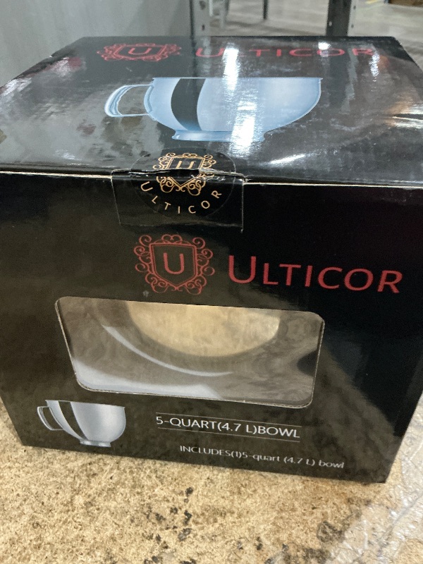 Photo 1 of ***(MINOR DAMAGE/ SEE NOTES FOR DETAILS)***5 QT Stainless Steel Mixer Bowl Compatible With KITCHENAID TILT-HEAD STAND MIXERS 4.5-Quart (4.3 L) And 5-Quart (4.7 L) (Stainless Steel Polished)