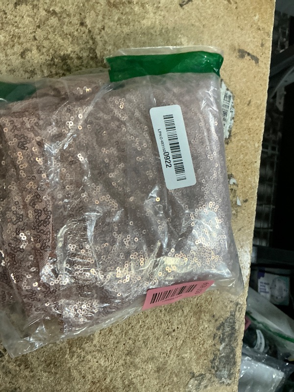 Photo 1 of 12 Packs 12 X 72 Inch Sequin Table Runner Glitter Dining Table Runner for Birthday Wedding Engagement Bridal Baby Shower Bachelorette Holiday Celebration Party Supplies Decorations (Rose Gold)