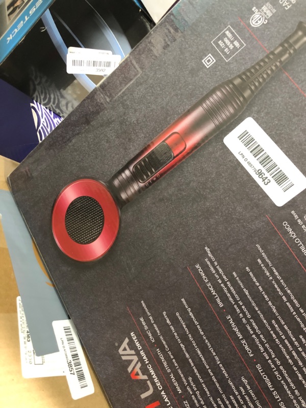 Photo 1 of (minor usage) * CHI Lava Hair Dryer, Blow Dryer for Smooth, Shiny Results, Lower-Temperature Styling for Less Damage, Reduces Frizz