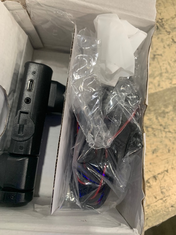 Photo 1 of ** FOR PARTS ONLY ** 
Dash Cam Front and Rear Inside, 4K Full HD Triple Dash Camera for Cars, Car Camera with 32GB Card,Built-in Loop Recording,G-Sensor,24H Parking Monitor,WDR,Accident Lock