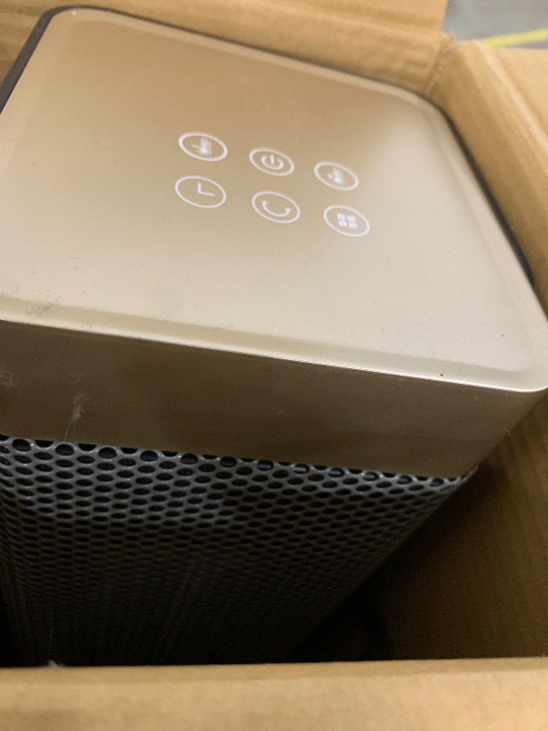 Photo 1 of ***MISSING REMOTE***Space Heaters for Indoor Use, 1500W Electric Heater with Thermostat, 70° Oscillation, Remote Control, 3 Modes, 12H Timer, Portable Heater for Bedroom, Office, Home