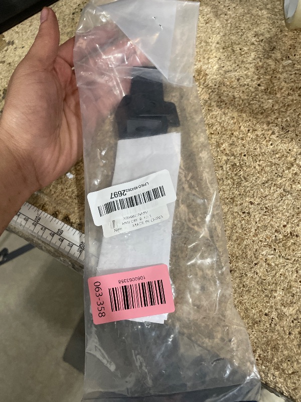 Photo 1 of 12" Heavy Duty Cane Bolt Gate Drop Rod Extra Thick Hardware Ground Latch for Wood PVC Vinyl Metal Fences Gates, Double Doors, Black Solid Steel-1 Pack