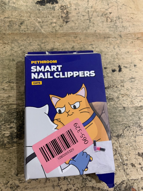 Photo 1 of [PETHROOM] Cat Nail Clipper Trimmer for Indoor Cats with Circular Cut Hole (2mm) | Premium Sturdy Stainless Steel Blade Cat Claw | Safe, Easy, Accurate, Quiet & Fast | Avoid Overcutting