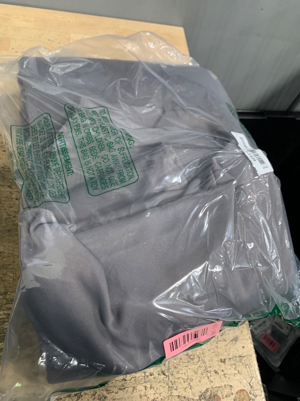 Photo 1 of ***MISSING PARTS***
RYB HOME 3-in-1 Soundproof - Blackout - Thermal Insulation Living Room Divider Curtains, Large Bay Window Noise Blocker Curtains for Bedroom Theatre Apartment, Grey, W 52 x L 102 inches, 2 Panels