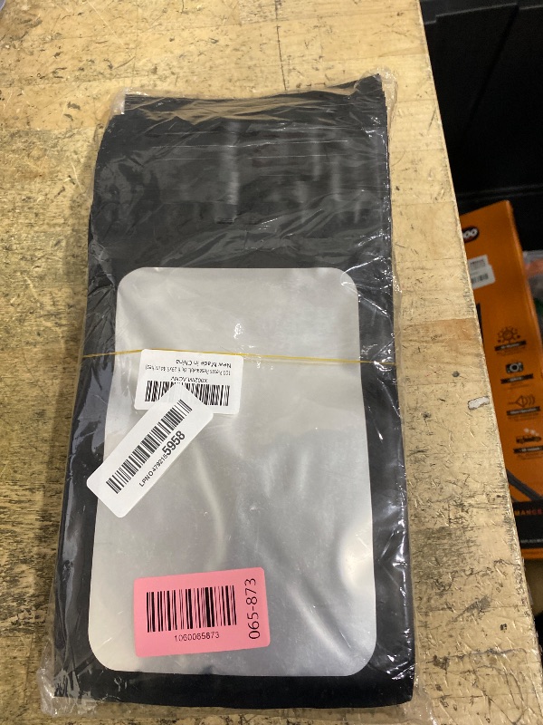 View 2 of 100 Pieces Resealable Mylar Bags with Zipper and Frosted Clear Window Smell Proof Packaging Bags Foil Pouch Zipper Bag for Food Self Sealing Storage Supplies (Black, 6.29x9.44 inches)
