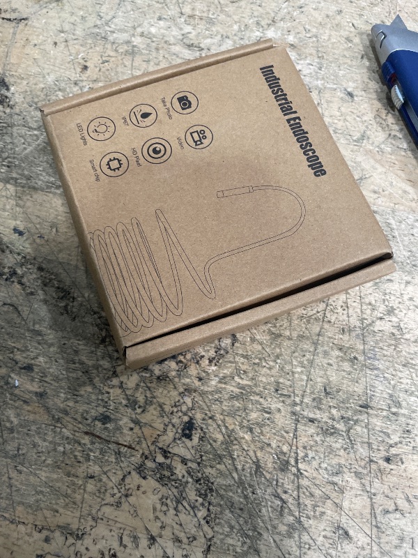 Photo 1 of [Dual-Lens] Endoscope Camera with Light, 1920P HD Borescope with 8+1 Adjustable LED Lights, IP67 Waterproof 16.5FT Semi-Rigid Snake Cord Inspection Camera for iPhone, iPad and Android Phone (Type C)