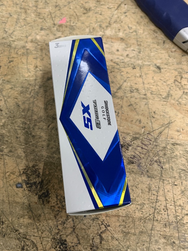 Photo 1 of ***SEE NOTES***
MX Seven Bridgstone Golf Tour B XS Golf Balls; Reactiv X Cover; Maximum Distance; Enhanced Greenside Spin; Tiger Woods Model; White- Current Version