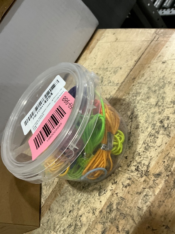 Photo 1 of 32 Yards 2mm Elastic Band Cord Bracelet String Rubber Rope 5 Colors 6.6ft/pcs for Bracelet,Beading,Jewelry Making by CCINEE