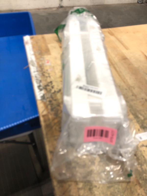 Photo 1 of 16" Extra Tall Fence for Christmas Tree,12PCS White Picket Fence Gate Barrier with Tree Patterns Christmas Tree Gate for Pets(24" H x 5" W Each)