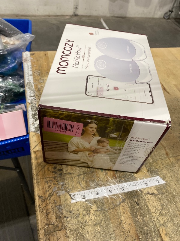 Photo 1 of **ITEM FACTORY SEALED** Momcozy Wearable Breast Pump, Hands Free Upgraded Mobile Flow | M9, App Discreet Control with Personalized Multi-Modes & 15 Levels, Wearable Breast Pump 24mm, 2 Pack Cozy Red