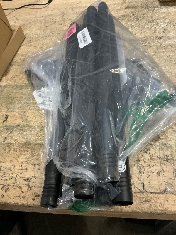 Photo 1 of 1” Diameter Curtain Rods Itself is 30 to144 inch 1 Pack Fit 30-142 inch, 66 to 120 inch Window with Heavy Duty Adjustable Rod Matte Black Splicing Metal Extra Long Curtain Rod for Windows