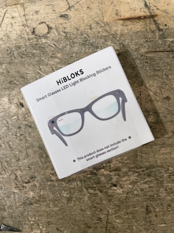 Photo 1 of 12Pcs LED Light Blocking Stickers Compatible with Ray-Ban Meta Wayfarer/Skyler/Headliner (Gen 2) & Oakley Meta HSTN Smart Glasses Accessories, Low-Tack Restickable Blackout LED Light Covers Sticker