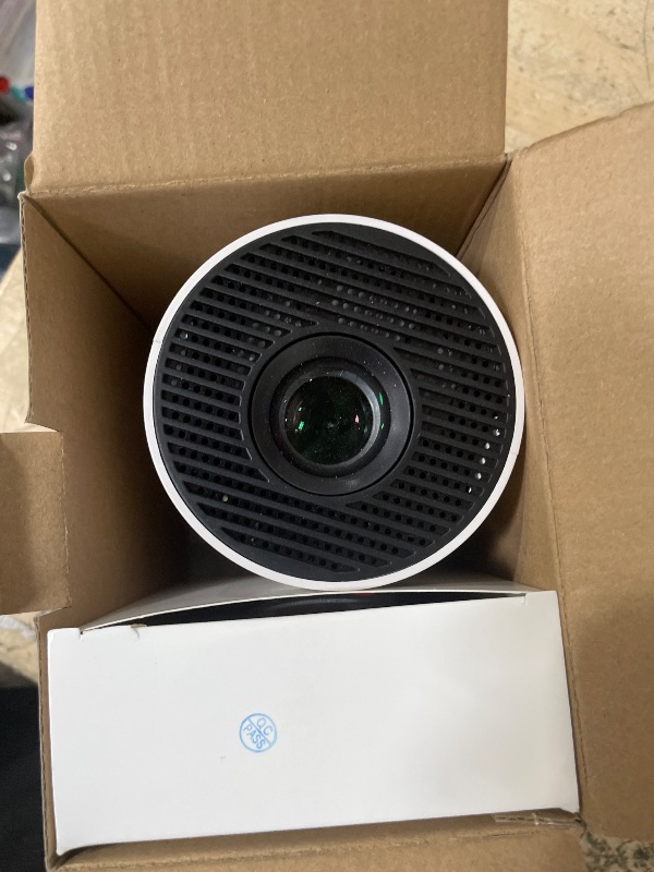 Photo 1 of [2026 Upgraded] Mini Projector Support 4K 1080P FHD Auto Keystone 270° Rotatable with WiFi 6 and Bluetooth 5.2 Projector Portable Compatibile with HDMI/TV Stick/Memory Stick/Laptop,White