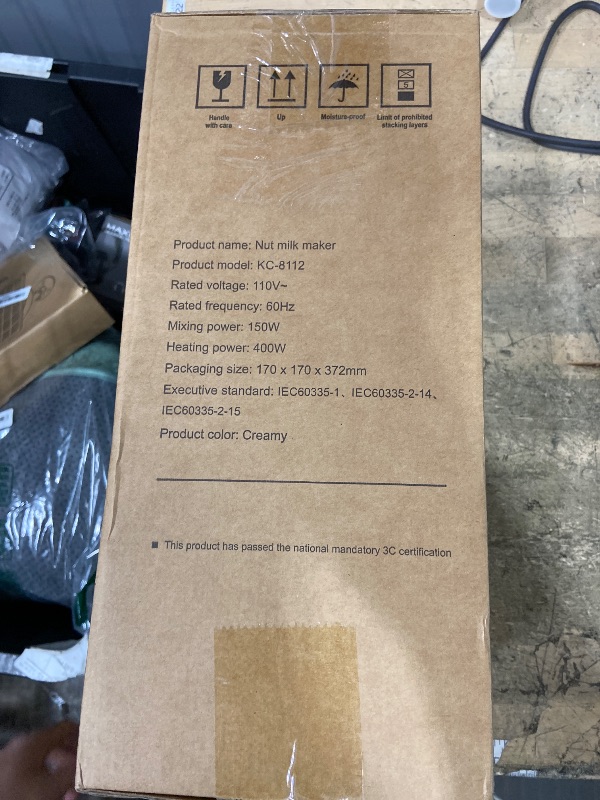 Photo 1 of ***heavy use dirty***Automatic Nut Milk Maker, 8 in1 40oz Soybean Milk Machine for Homemade Almond, Oat, Soy, Coconut, Plant-Based Milk and Non Dairy Beverages, 12 Hours Timer/Auto-clean/Room Temp/Keep Warm/Boil/Low-Noise