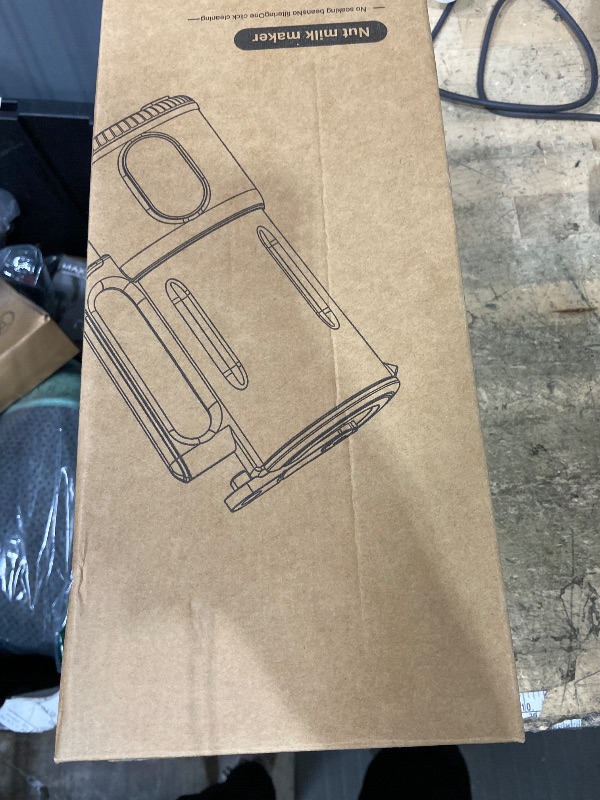 Photo 1 of ***heavy use dirty***Automatic Nut Milk Maker, 8 in1 40oz Soybean Milk Machine for Homemade Almond, Oat, Soy, Coconut, Plant-Based Milk and Non Dairy Beverages, 12 Hours Timer/Auto-clean/Room Temp/Keep Warm/Boil/Low-Noise