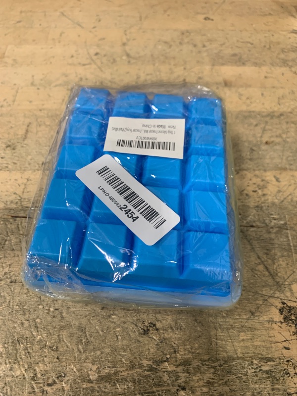 Photo 1 of 1 Tbsp Silicone Freezer Molds - Perfect for Storing Garlic, Ginger, Pesto, Herbs,Tomato Paste, Lemon Juice,Vegetable Purees,Purees and More - Silicone Food Freezer Tray (2 Pack Blue)