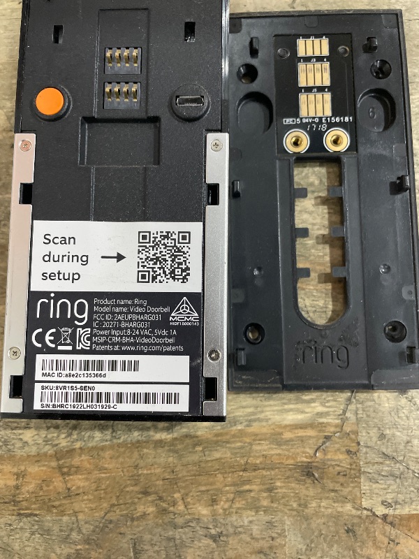 Photo 1 of ***MISSING HARDWARE PIECES (CHARGER & INSTRUCTIONS) *** Ring Battery Doorbell Plus, Home or business security, Head-to-Toe HD+ Video, motion detection & alerts, and Two-Way Talk