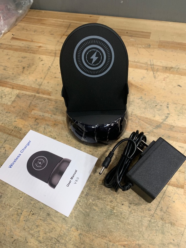 View 2 of Alkaenum FHD 1080p Dome Camera WiFi Wireless Phone Charger,Indoor Security Camera with Motion Activated, (Rotate Lens) 250°Viewing Angle for Home Security(2.4/5G)