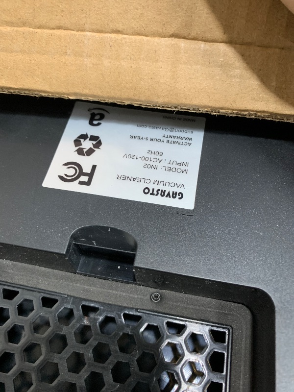 Photo 1 of ***MISSING PARTS***
GAVASTO Pro Touchless Vacuum Automatic Dustpan - Ultra Fast & Powerful - Great for Sweeping Salon Pet Hair Food Dirt Kitchen, Canister Vacuum Cleaner Trash Can, Bagless, Auto Sensors, 1500 Watt-Black