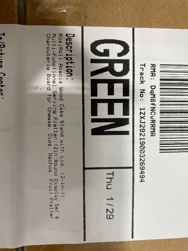 Photo 1 of **HAS MINOR SCRATCHES ON STAND SURFACE** RosiRoli Acacia Wood Cake Stand with Lid, (2-in-1) Multi-Functional Serving Platter,12in Round Display Set & Charcuterie Board for Cheese, Dips, Nachos, Fruit Platter