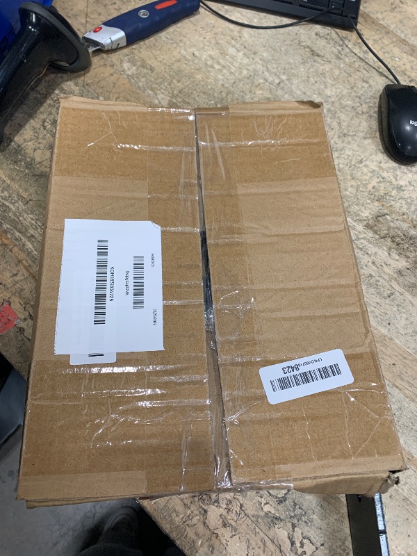 Photo 1 of 10" Hanging L Shelf Bracket 4-Pack - Left-Right Matched Heavy Duty Steel Wall Hidden Floating Support, 200-LB Load Black Metal Coated for Granite CountertopLPNO480718423