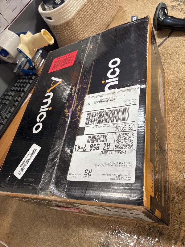 Photo 1 of *************MISSING PARTS***************
Amico 12 Pack 6 Inch 5CCT LED Recessed Ceiling Light with Night Light, 2700K/3000K/3500K/4000K/5000K Selectable Ultra-Thin Lighting, 12W=110W, 1100LM, Dimmable Canless Wafer Downlight ETL&FCC