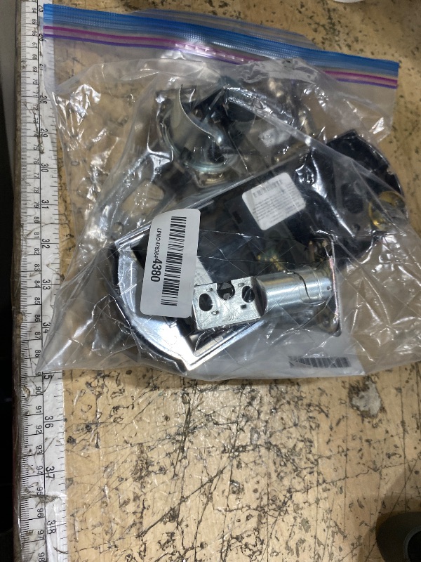 Photo 1 of *************FOR PARTS ONLY- MISSING PARTS***********
SCHLAGE BE469ZP CAM 625 Connect Smart Deadbolt With Alarm Inbuilt Camelot Trim In Bright Chrome