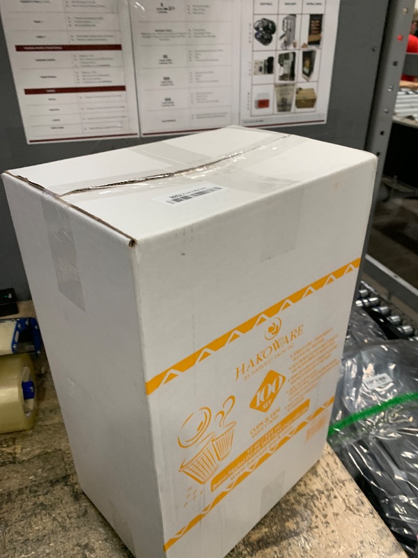 Photo 1 of [100 SET]Harvest Pack 12 oz Disposable Coffee Cups, Insulated Ripple Double-Walled Paper Cup with Lids, Brown Geometric, Tea Hot Chocolate Drinks To go coffee cups