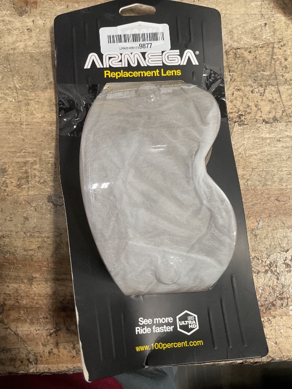 Photo 1 of 100% ARMEGA Goggle Replacement Lens - Injected Lens - Compatible with ARMEGA Goggles Only