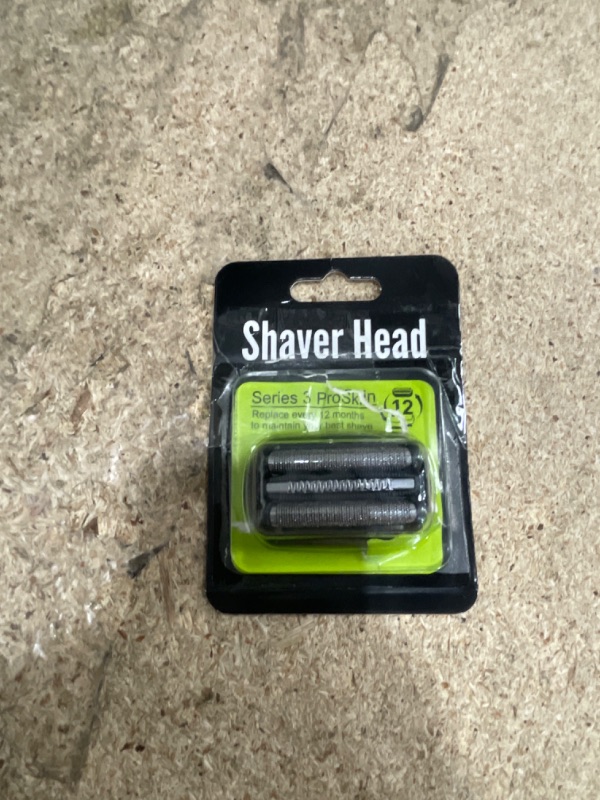 Photo 1 of 2 Packs 21B Series 3 Electric Shaver Replacement Head Compatible with Series 3 Foil Shaver Replacement Heads 21b 3010s, 3040s,5409,etc for Braun Part 21b