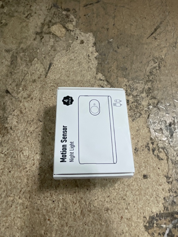 Photo 1 of ***PARTIAL SET/ ONLY 1*** WILLED Motion Sensor Night Lights, Wireless Stair Lights Indoor, Battery Rechargeable Night Lights for Stairway, Hallway, Kitchen, Closet, Cabinet, Bedroom, Kids' Room(4-Pack)