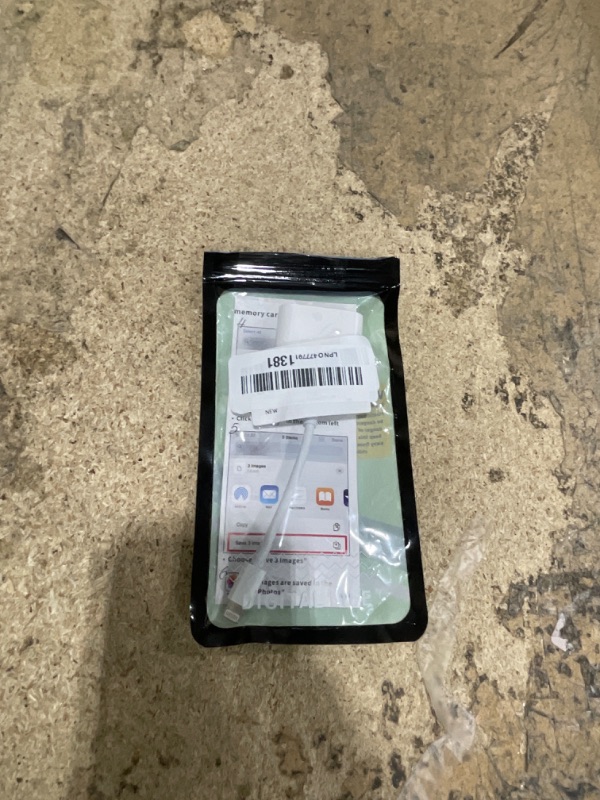 Photo 1 of TIANSONG SD Card Reader for iPhone, Memory Card Reader with Dual Slot for SD/TF Card Plug and Play Trail Game Camera SD Card Viewer Lightning to MicroSD Card Camera Adapter for iPad No App Required