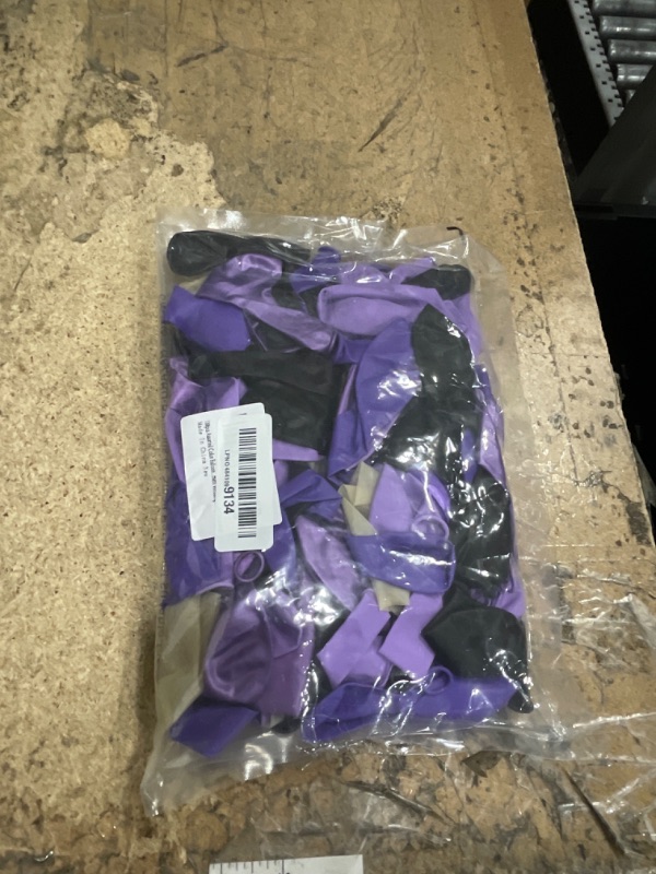 Photo 1 of 136-Pack Metallic Purple & Lavender Lilac Balloon Garland Kit - Chrome Purple, Dark/Light Purple Balloons with Confetti for Princess Birthday, Wedding, Baby Shower, Bachelorette Decor