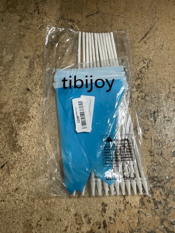 Photo 1 of 12 Pack Blue Pennant Flags Small Mini Hand Held Solid Color Pennant On Sticks Flags with 12.6"Solid Pole & Spear Top,Party Events Celebration,School,Grand Opening,Kids Birthday,Sports Clubs,Flower Pot