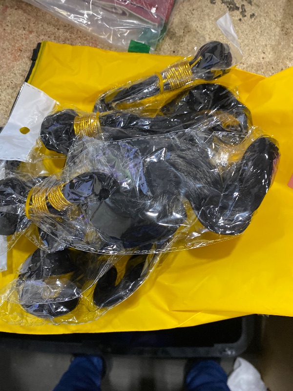 Photo 1 of 1B Bundles Human Hair Body Wave Human Hair Bundles 26 28 30 Inch Unprocessed Virgin Natural Black Body Wave Bundle Human Hair Extensions 50 Gram Per Bundle