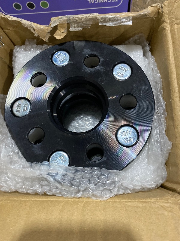 Photo 1 of 15mm 5x100 to 5x114.3 Black Wheel Adapters Hubcentric Compatible For Subaru BRZ Impreza Outback, Legacy, 86 GR86, FR-S Enable 5x100 Hub to Mount 5x114.3 (5x4.5") Wheel (4pc 56.1mm M12x1.25) Spacers