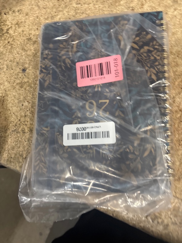 Photo 1 of 2026 Planner, Weekly and Monthly Calendar Planner for Women, Jan 2026 - Dec 2026, Hardcover Planning Agenda book with Tabs, Spiral Bound, Inner Pocket, Perfect for School Office Supplies, 6.3" x 8.5" - Hidden Bloom