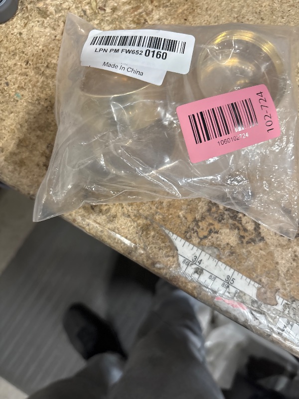 Photo 1 of 1.9 Inch Brass Coating Internal Beadlock Ring Clamp Ring 94g Heavy Metal Wheel Counterweight Fits 1.9 Wheel Rim for 1/10 TRX4 TRX6 Axial SCX10 I II III Pro Redcat GEN7 GEN8 RC Crawler Car (4PCS)