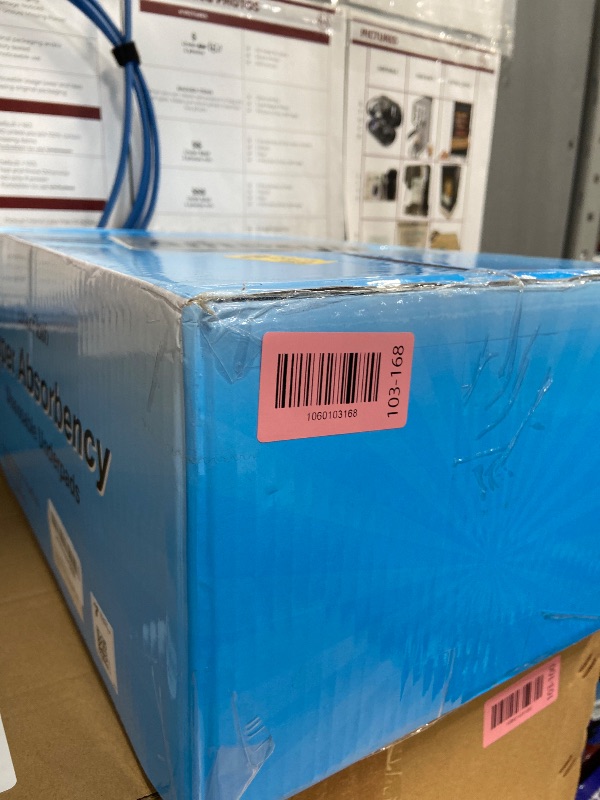 Photo 1 of 100 Count 22” x 22” Super Absorbency Disposable Underpads, Leakproof Quick Drying Disposable Pads for Baby, Puppy and Adults, Puppy Pads, Cat Pee Pads for Dogs, Potty Puppy Training Pads