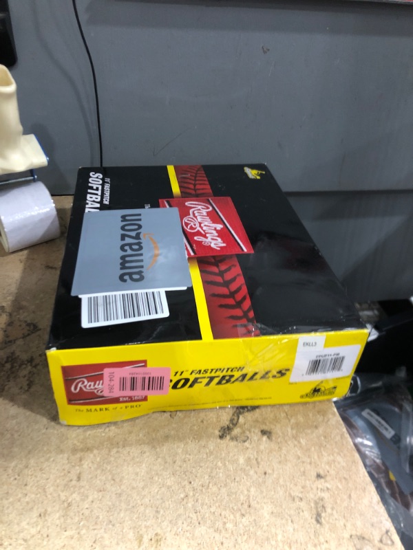 Photo 1 of *ONLY 8* Rawlings | Ultimate Practice Softballs | For Use in Pitching Machines | 11" & 12" Options | 12 Count