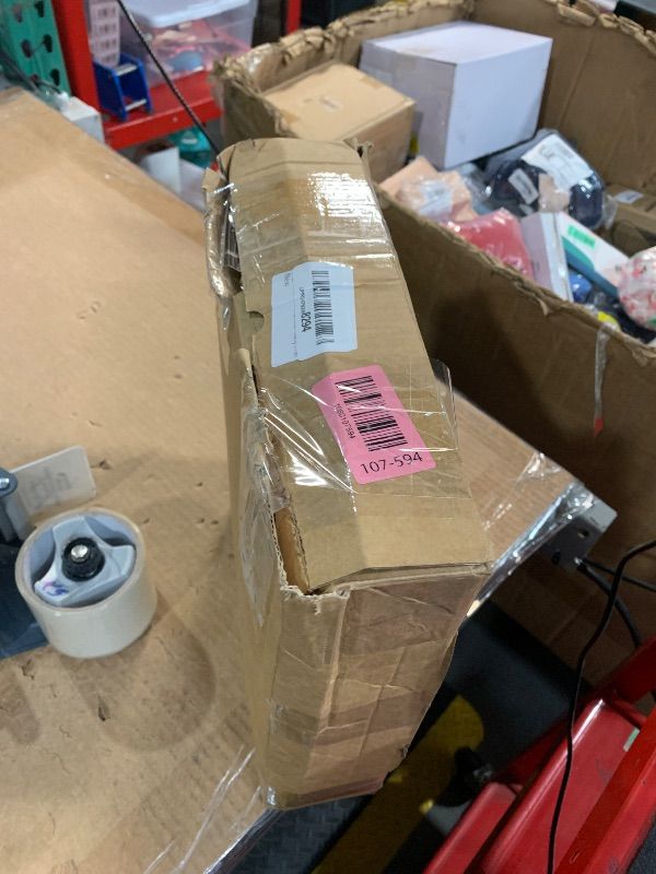 Photo 1 of ***MISING HARDWARE***
HuggieGems 3 Tier Floor Standing Corner Shower Caddy Organizer Shelf with Hooks, Bathroom Shelves Stand Rack, Silver