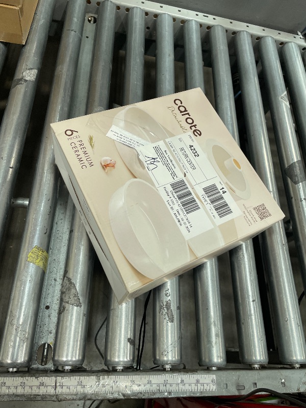 Photo 1 of ***MISSING PARTS***
Carote 6-Piece Nonstick Frying Pan Set with Removable Handle, Oven Safe, Stackable Kitchen Cooking Set, Induction Cookware, White