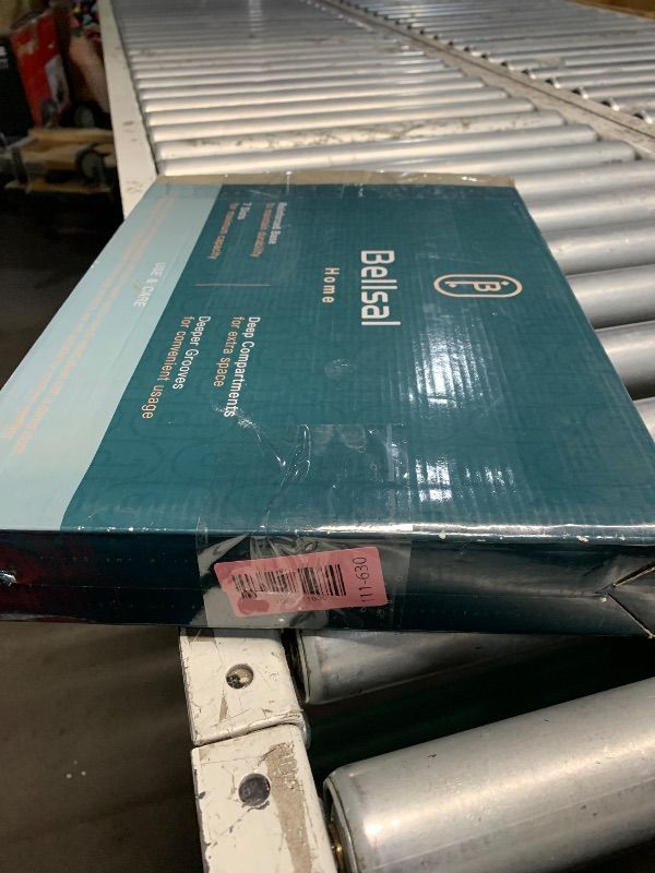 Photo 1 of ** minor damage**
Bellsal Silverware Organizer Kitchen Drawer Organizer Expandable Bamboo Utensil Holder Cutlery Tray for Kitchen Utensil and Flatware Bedroom Office