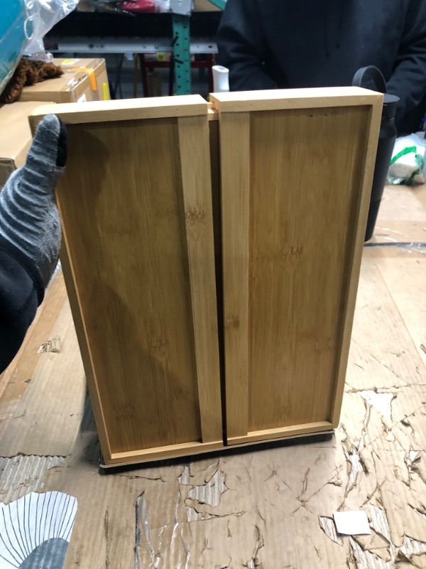 Photo 1 of ** minor damage**
Bellsal Silverware Organizer Kitchen Drawer Organizer Expandable Bamboo Utensil Holder Cutlery Tray for Kitchen Utensil and Flatware Bedroom Office