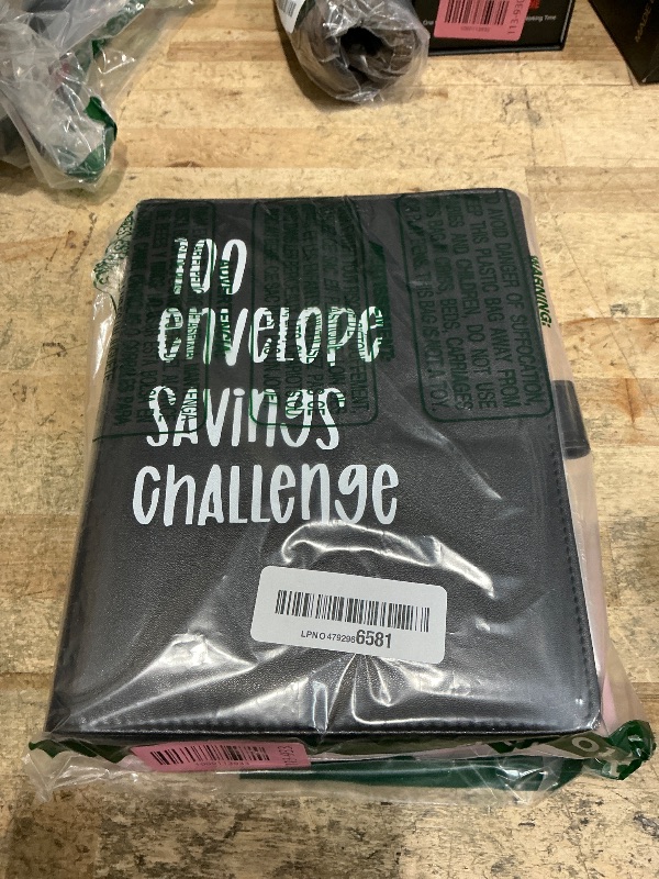 Photo 1 of 100 Envelope Challenge Binder, Easy and Fun Way for 100 Envelopes Money Saving Challenge Budget Binder with Cash Envelopes for Budgeting (2 pcs (Black and Pink))