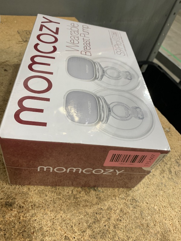 Photo 1 of (factory sealed) Momcozy S9 Pro Upgraded Wearable Breast Pump, Hands-Free Design with Extended Battery Life & LED Display, Double Electric Portable Pump with 2 Modes & 9 Levels, 24mm, 2-Pack, Gray