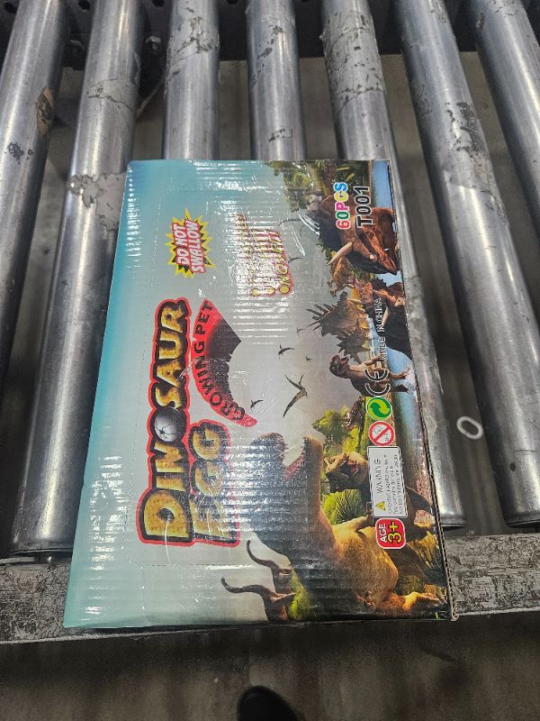 Photo 1 of **MISSING SOME PIECES**50PCS Small Hatching Dinosaur Eggs for Dinosaur Birthday Party Favors Valentine Goodie Bag Stuffers Easter Egg Fillers Classroom Carnival Prizes Pinata Novelty Grow in Water Dino Eggs with Toys Inside