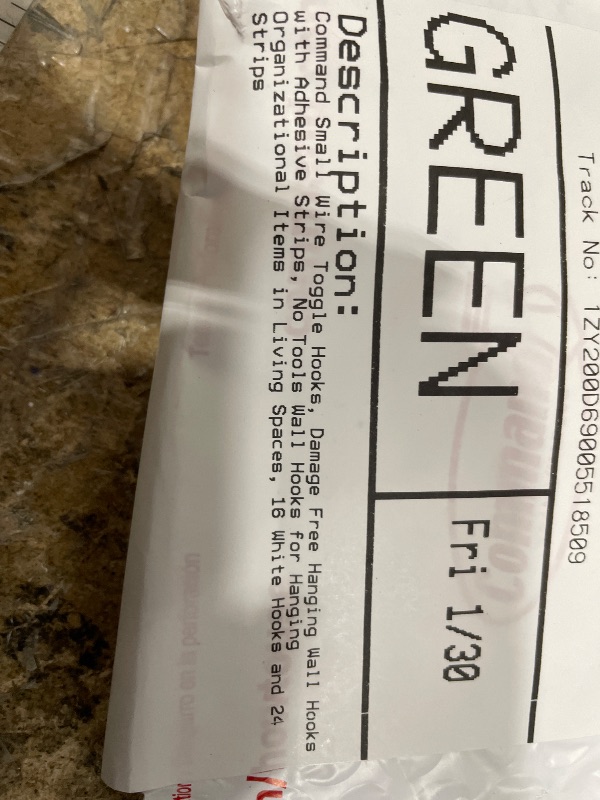 Photo 1 of Command Small Wire Toggle Hooks, Damage Free Hanging Wall Hooks with Adhesive Strips, No Tools Wall Hooks for Hanging Organizational Items in Living Spaces, 16 White Hooks and 24 Strips